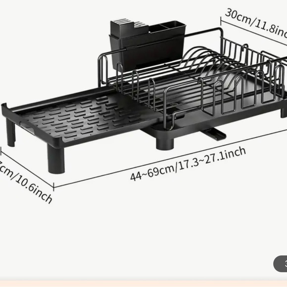 Modern Dish Drying Rack - Picture 4 of 9